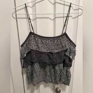 American Eagle Frilly Tank Top